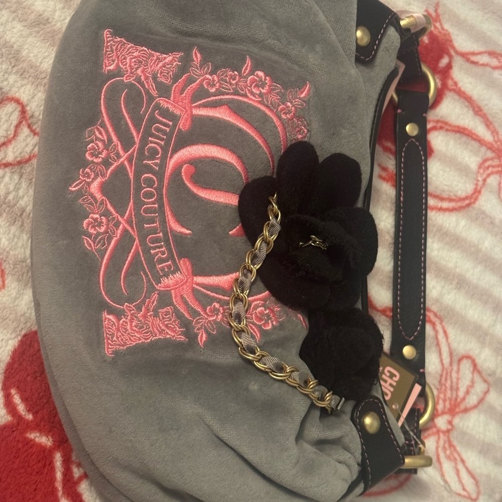 Juicy Couture Vintage grey shoulder bag